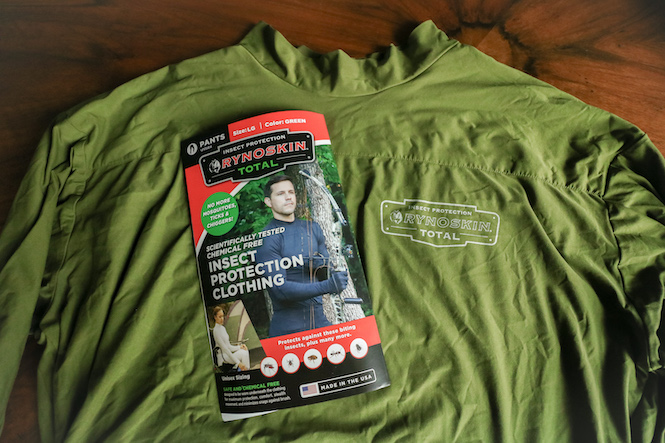Shirt RYNOSKIN: Mosquito & Tick Protection Insect Prevention for Hunting Bug Fishing Camping & Outdoors 